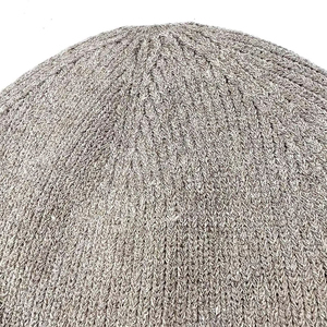 Cream Mohair Beanie <b>for</b> Women <b>Men</b> Winter Solid Color Soft <b>Knit</b> Skull Cap Casual Warm Fuzzy <b>Hat</b> - Product Image 4