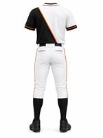 Ensemble d'uniformes de baseball d'été personnalisés haut de gamme, maillot et pantalon sublimés pour équipe, respirant, séchage rapide, vêtements de sport écologiques