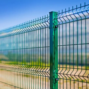 Nhà Máy Giá vuông loại bài sắt mạ kẽm sơn tĩnh điện hàng rào 3D uốn lưới hàng rào để bán - Product Image 5