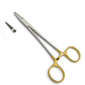 Portaagujas de Acero Crile-Wood Premium de 15 cm con Insertos de Acero |   Instrumento Quirúrgico Reutilizable de Clase I, Modelo JI-3072, Certificado CE - Product Image 4