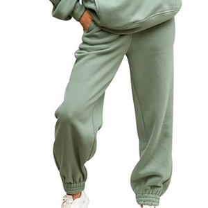 Conjunto de Ropa Casual de Invierno para Mujer, Dos Piezas, Estilo Urbano |   Conjunto Deportivo Personalizado |   Elegante, 100% algodón, ecológico - Product Image 5