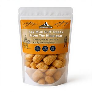 Bocaditos de Queso de Yak Inflado Personalizados con Marca Propia, Masticables de Yak del Himalaya Recomendados por Veterinarios para Razas Pequeñas, Mayores y Estómagos Sensibles - Product Image 1