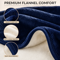 Couverture chauffante électrique en flanelle sherpa 130*160cm 220V 6 niveaux de chaleur Arrêt automatique Certifiée CE RoHS Lavable en machine