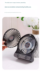 GongTian F95S Bladeless Rechargeable <b>Handheld</b> <b>Fan</b> with Brushless Motor and Low Noise - Product Image 3