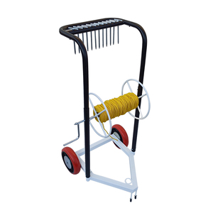 Chariot de marquage de terrain de football TSFI TST-RMT10 moderne, portable, durable et stable en métal avec nez pliable - Product Image 2