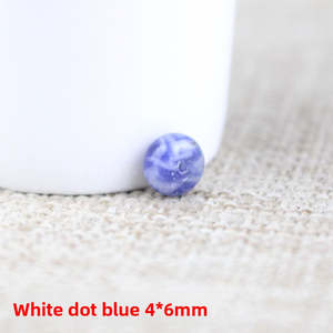 Perles d'espacement en acrylique imitation pierres précieuses - Product Image 2