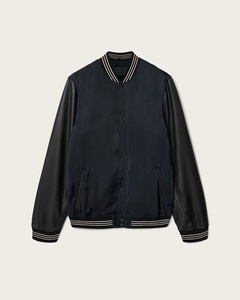 Veste d'hiver pour homme en cuir véritable de qualité supérieure, col montant, style motard classique, service d'échantillonnage personnalisé disponible dans le monde entier - Product Image 6