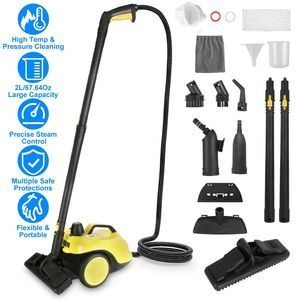 Nettoyeur Vapeur Ultrasonique 1800W avec Grand Réservoir d'Eau de 2L, Désinfection Profonde, Contrôle Progressif, Verrouillage du Déclencheur, Conception Sécurisée Versa - Product Image 2