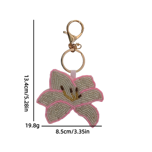 ของขวัญส่งเสริมการขาย ลายต้นไม้ ทำมือ ลูกปัดตกแต่งเล็บ ต้นมะพร้าว ดอกไม้ ข้าวโพด หัวหอม จี้ห้อยกระเป๋า จี้ห้อยมือถือ พวงกุญแจรถยนต์ - Product Image 2