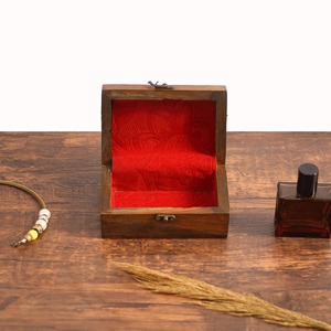 Premium Handmade Wooden Gift Box Luxury Mango Wood Keepsake <b>Storage</b> Box Custom Wooden Gift Box Home Decor Organizer - Product Image 2