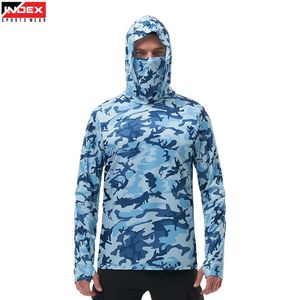 Sudadera con Capucha de Pesca con Protección Solar UV UPF 50, Unisex, Ligera, de Manga Larga, 100% Poliéster, Transpirable y Resistente al Viento - Product Image 1