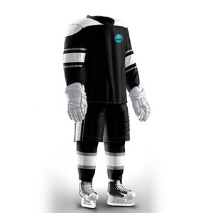 Uniforme de Hockey sobre Hielo Cómodo y Transpirable, Talla Personalizada, en Stock, Alta Calidad, Unisex para Adultos - Product Image 2