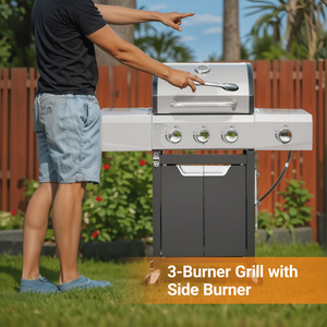 Barbecues compostables 3+1 sans couvercle, produit écologique et durable - Product Image 2