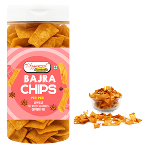 Chips de millet Aggarwal Bajra saveur Peri Peri, collation saine, chips de millet croustillantes, saveur épicée, collation croustillante, emballage en vrac - Product Image 4