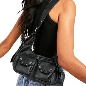 Bolsos de Hombro de Cuero para Mujer, Bolsos de Mano, Bolsos Suaves para Debajo del Brazo, Precio de Fábrica al por Mayor - Product Image 4