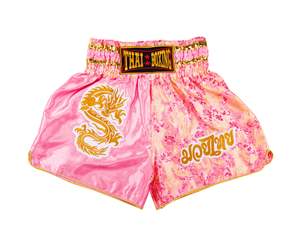 Pantalones Cortos de Muay Thai para Hombre, Estampado Satinado, Cintura Elástica, para Entrenamiento, Gimnasio, Kickboxing, Ligeros - Product Image 6