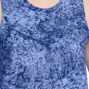 Solid Color Casual Breathable Knitted O-Neck Tank Top Ribbed Design <b>Men's</b> Fitness Gym Training Workout 160g 100% Polyester - Product Image 6