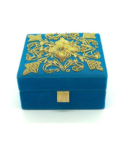 Embroidery <b>Gift</b> <b>Box</b> Affordable Price Handmade Decorative <b>Gift</b> <b>Box</b> for Jewelry Storage Wedding <b>Gifts</b> and Special Occasions - Product Image 1