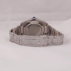 High-<b>End</b> Moissinite Diamond Watch for Mens Perfect Daily and Professional Wear Available at Reasonable Price from India - Product Image 4