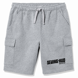 Shorts en molleton de coton pour homme à prix réduit, coupe-vent avec cordon de serrage, logo et couleur personnalisables, 280 g/m², respirant et à séchage rapide - Product Image 1