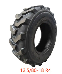 Pneu de pelleteuse 12.5/80-18 R-4 14PR TL Bias Nylon pour <span class=keywords><strong>pneus</strong></span> de tracteur industriel stabilisés sur la mine et la construction Ma - Product Image 2