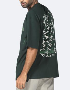 T-shirt Homme Oversize Coupe Boxy à Épaules Tombantes 100% Coton 240 GSM, Fabrication OEM en Gros, Impression Graphique Personnalisée - Product Image 6