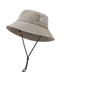 Sombreros de Pescador Impermeables de Verano para Hombre, Gorras de Sol Lisas para Exteriores, Sombrero de Surf de Nailon con Bolsillo con Cremallera - Product Image 2