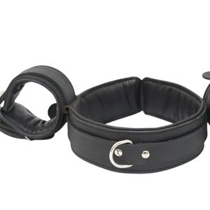 Esposas de Cuero para Muñecas y Muslos con Acolchado Suave y Ajuste Seguro - Product Image 3