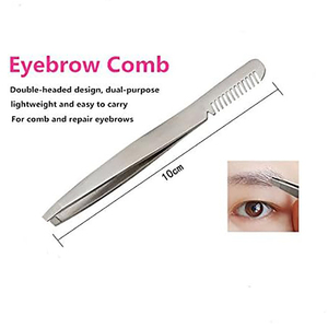 Ensemble de luxe en acier inoxydable pour extensions de cils : pinces, applicateurs et ciseaux pour la pose de cils - Product Image 4