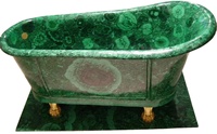 Pierre de Malachite Mystique : Toucher Spirituel Vert Céleste pour la Protection, Installation Auto-Adhésive