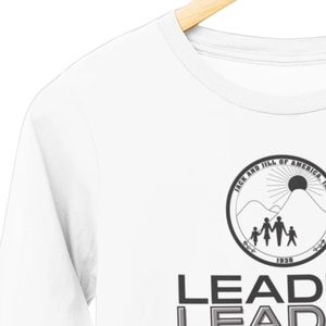Jack Jill Leader <b>Long</b> Sleeve T Shirt <b>White</b> Crew Neck Solid Soft Casual Women's <b>Top</b> Summer 100% Cotton Breathable for Family - Product Image 2