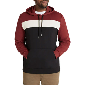 Hot Selling Custom Regular Fit Men's Pullover <b>Hoodie</b> Solid Front Logo Casual Fleece Breathable Quick-Dry Bulk Winter Sweatshirt - Product Image 1