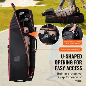 Borsa da Golf Morbida in Nylon 1000D Resistente all'Usura con Imbottitura Protettiva per Viaggi - Product Image 2