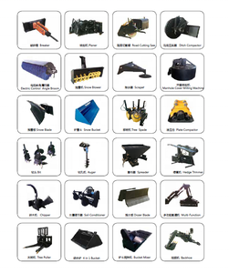 Chargeuse compacte TPW65 de bonne qualité avec charge utile de 1000 kg, certifiée CE, Minicargadora - Product Image 3