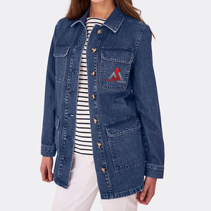 Chaqueta Vaquera de Invierno para Mujer, Cierre de Botones, Estilo Urbano, Venta al Por Mayor de Fábrica - Product Image 5
