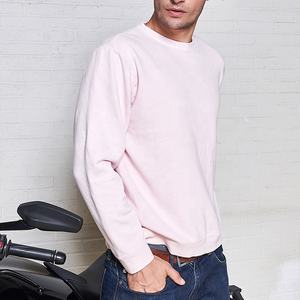 Logo personnalisé 420 GSM Pull en polyester et coton épais tricoté Sweat-shirt à col rond vierge surdimensionné pour hommes Sweats à capuche à la mode - Product Image 4