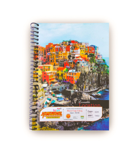 Hawamahal Spiral Notebook 180 Pages Digital Printed Cover Paper Bound Composition <b>Book</b> for School and College - Product Image 1