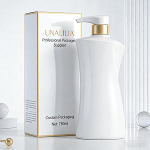 300ml 480ml 780ml PET Shampoo Pump Sprayer Bottle Lotion Hair <b>Conditioner</b> Body Wash Shower Gel Skincare Personal Packaging - Product Image 1