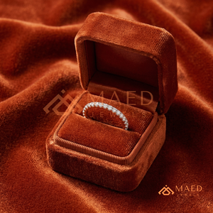 Anillo clásico de circonita brillante, anillo de eternidad de oro rosa, anillo minimalista para mujer, regalo de joyería fina - Product Image 3