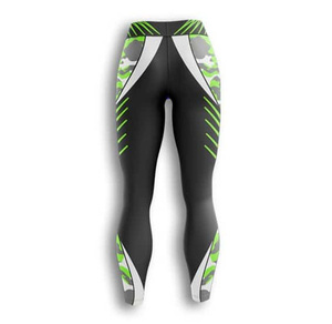กางเกงโยคะผู้หญิงเอวกลาง แห้งเร็ว มีกระเป๋า ผ้าฝ้าย 100% - Product Image 6