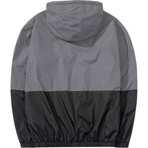 Veste coupe-vent d'été 2026 tendance grande taille à col roulé et fermeture éclair pour homme, style streetwear hip-hop - Product Image 2