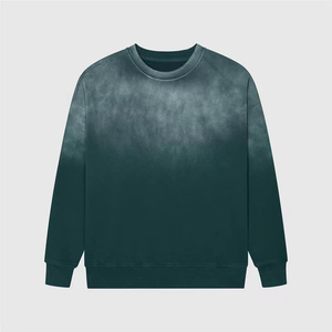 เสื้อสเวตเชิ้ตผ้าฟลีซย้อมสีเอซิด 100% ผ้าฝ้าย ทรงลำลอง สำหรับผู้หญิงและผู้ชาย ไม่หดตัว ใส่สบาย เหมาะสำหรับฤดูหนาว ลดราคาพิเศษ - Product Image 5