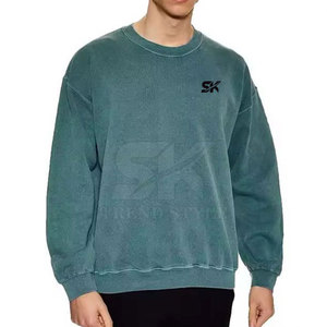 เสื้อสเวตเชิ้ตผู้ชายแฟชั่นคุณภาพพรีเมียม ล้างสีแบบแอซิดวอช ขนาดสั่งทำได้ เสื้อผ้าแฟชั่น เสื้อสเวตเชิ้ตล้างสีแบบแอซิดวอช - Product Image 6