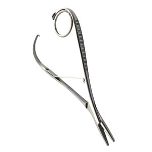 Pince de préhension manuelle Mathieu Premium avec inserts en carbure de tungstène, poignée ergonomique, acier inoxydable allemand pour usage dentaire et orthodontique - Product Image 2