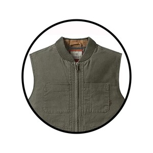 Chaleco Vaquero Tejido de Alta Calidad con el Mejor Diseño Personalizado para Hombre, Prenda Exterior Informal con Botones, Transpirable, 100% Algodón, Novedad de Otoño, Estilo Urbano - Product Image 5