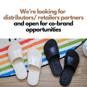 Nouveau Arrivage Eco-Friendly Vegan Léger Hôtel Spa Chambre Intérieur Open Toe Face Pantoufles Ig15 - Product Image 6