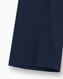 Men's Solid Navy Blue Polyester Bermuda <b>Shorts</b> Mid Waist Drawstring Closure Casual Style Quick Dry <b>Woven</b> Fabric - Product Image 4