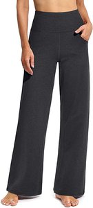 Pantalon de yoga personnalisé en nylon uni, taille mi-haute, avec poches, extensible, décontracté, épais, coupe ample pour homme, petites/moyennes/grandes tailles - Product Image 6