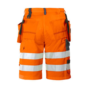 Pantalones Cortos de Trabajo para Hombre, de Verano, de Algodón, Alta Visibilidad, Multibolsillos, Resistentes al Fuego, Cómodos y Elásticos - Product Image 5