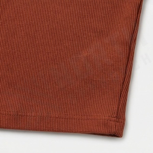 เสื้อครอปท็อปผ้าฝ้ายสีพื้นสำหรับผู้หญิง สไตล์ฮิปฮอป สตรีทแวร์ ออกกำลังกาย ฟิตเนส แอคทีฟแวร์ สำหรับฤดูร้อน - Product Image 5